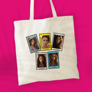 Tote Bag Loteria Mexicaine Bingo Fiesta Bachelorette