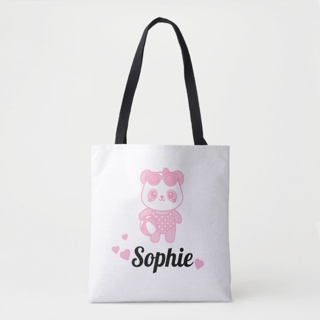 Tote Bag Lotus on the Beach Tasche (Vorderseite)