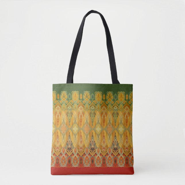 Tote Bag Louis Sullivan Truss Frieze Stencil (Devant)
