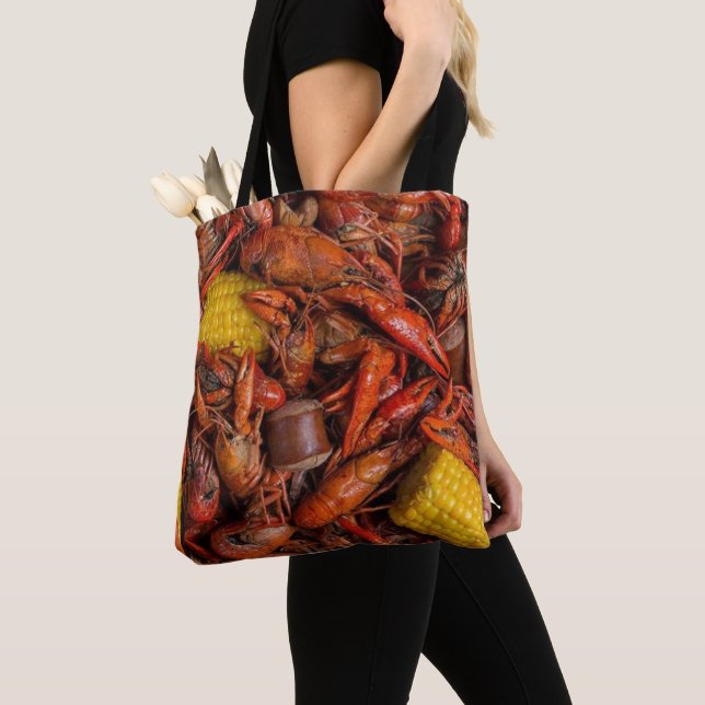 Tote Bag Louisiane Crawfish, La Nouvelle-Orléans, Drôle (De près)