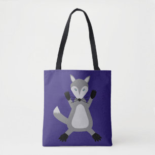Tote Bag Loup d'Halloween mignon