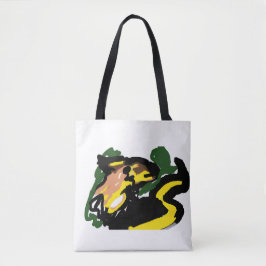 Tote Bag Loup en automne
