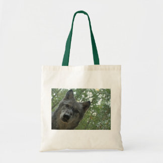 Tote Bag Loup gris Fourre-tout