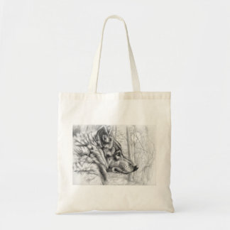Tote Bag Loup par schukina
