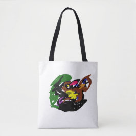 Tote Bag Loup sauvage automne