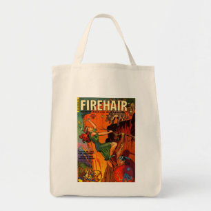 Tote Bag Loups de combat de domestique rousse de guerrier