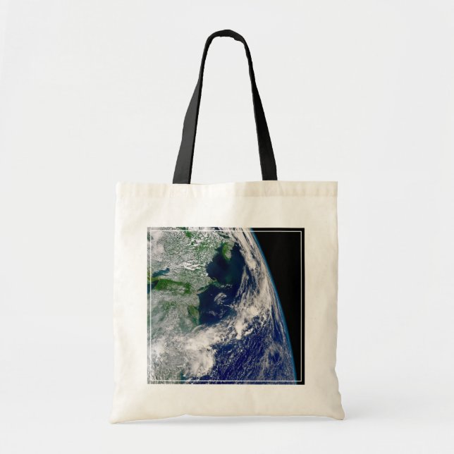 Tote Bag L'Ouragan Frances Sur Une Terre Partielle. (Devant)