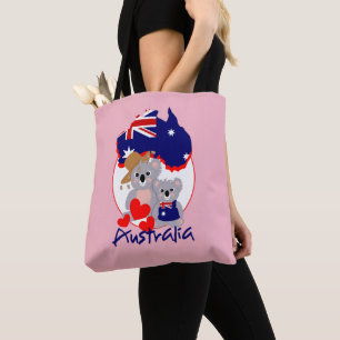 Tote Bag Love Australian koala Bears Super mignon Graphic