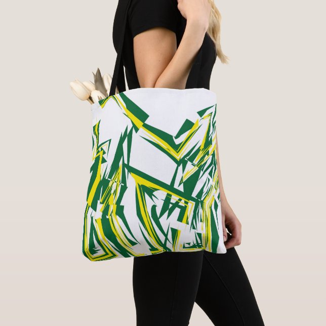 Tote Bag LOVE GEOMESKY ANIMALS gorilla BY MASANSER (De près)