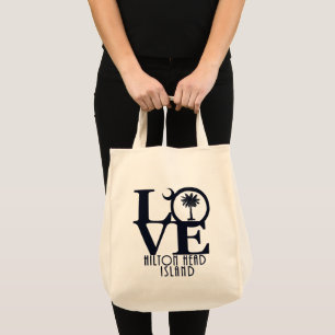 Tote Bag LOVE Hilton Head Island