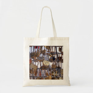 Tote Bag Love Locks et la Tour Eiffel. Paris. France. FOURR