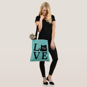Tote Bag LOVE Otis Rope Black