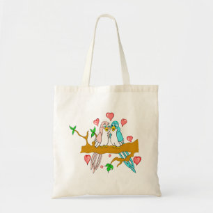 Tote Bag Lovebirds