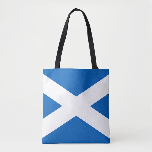 Tote Bag ltire ~ Drapeau de l'Ecosse (Devant)