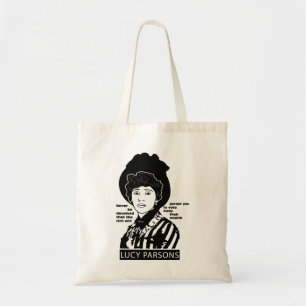 Tote Bag Lucy Parsons cite Ne jamais être trompé