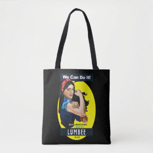 Tote Bag Lumbee Une Indienne Amérindienne N'A Jamais Soumis