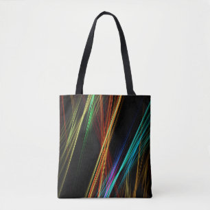 Tote Bag Lumière arrière - plan des lignes