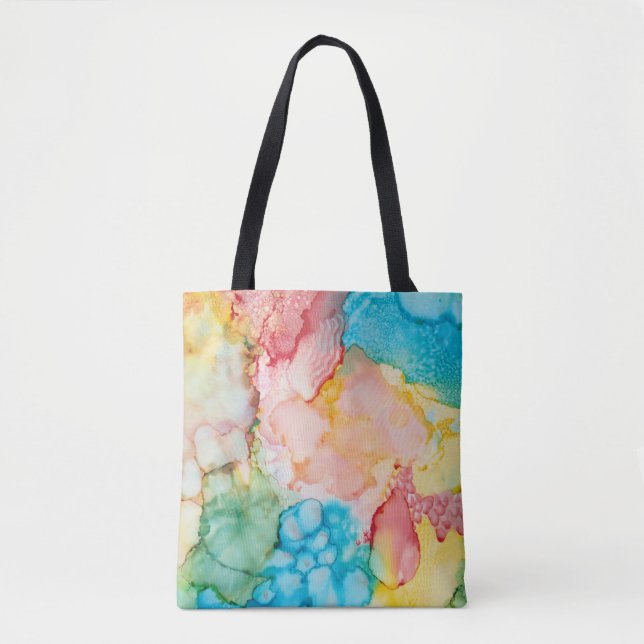 Tote Bag Lumière N aérée colorée (Devant)