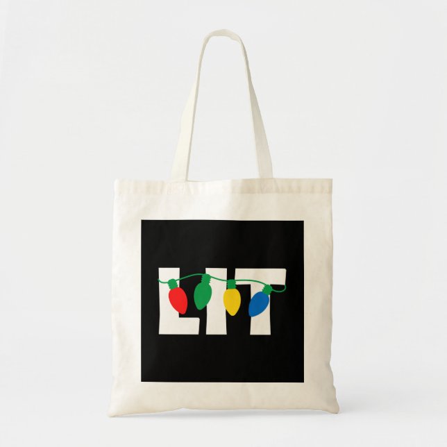 Tote Bag Lumineux Noël (Devant)