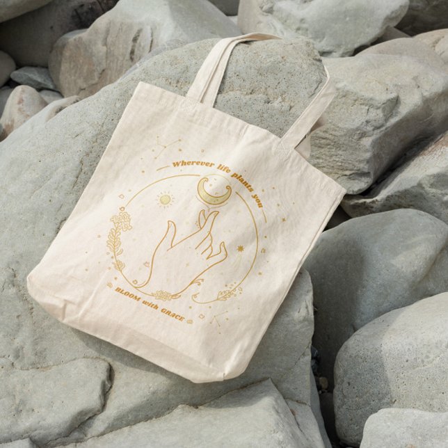 Tote Bag Lune de vie ésotérique (Créateur téléchargé)