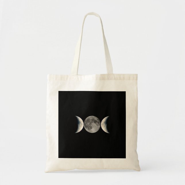 Tote Bag lune triple (Devant)