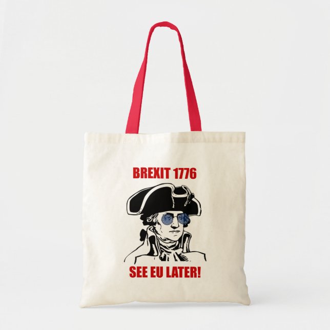 Tote Bag Lunettes de soleil à drapeau George Washington Bre (Devant)