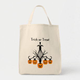 Tote Bag Lustre citrouille Loot gothique Halloween