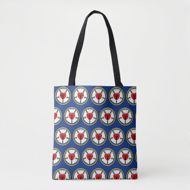 Tote Bag Luther, Rose, (Devant)