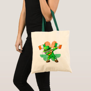 Tote Bag Lutin qui Dabbing pour Enfants Garçons Hommes Jeun