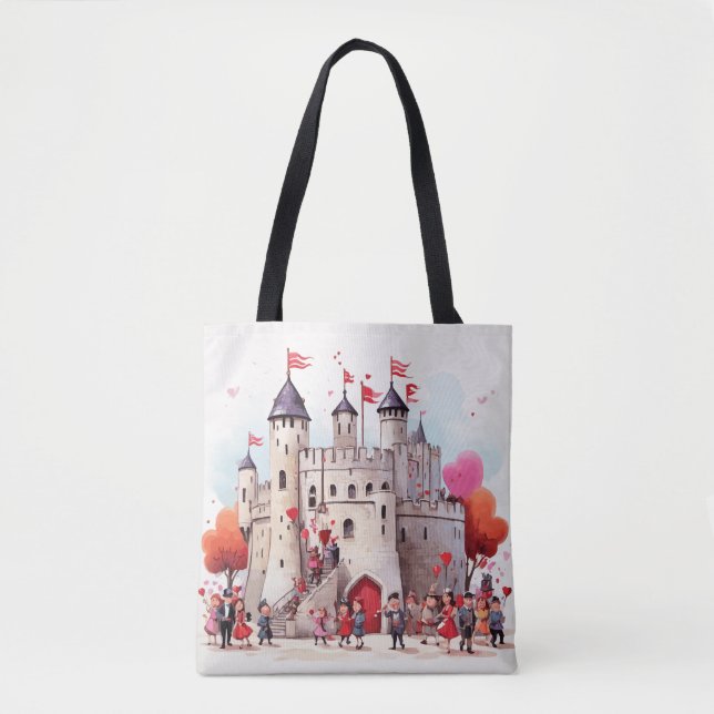 Tote Bag "Luxe London Fourre-tout : Chic City Style" (Devant)