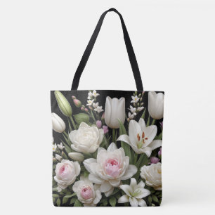Tote Bag Lys rose