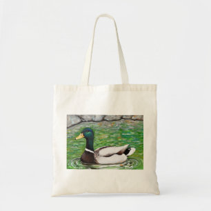 Tote Bag M. Mallard Peinture de canard