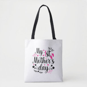 Tote Bag Ma première fête des mères en tant que maman 2