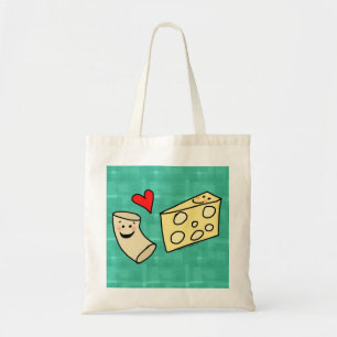 Tote Bag Mac aime Fromage, Funny Cute Macaroni + Fromage