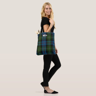 Tote Bag MACKENZIE TARTAN Monogramme Fourre-tout Pour Elle