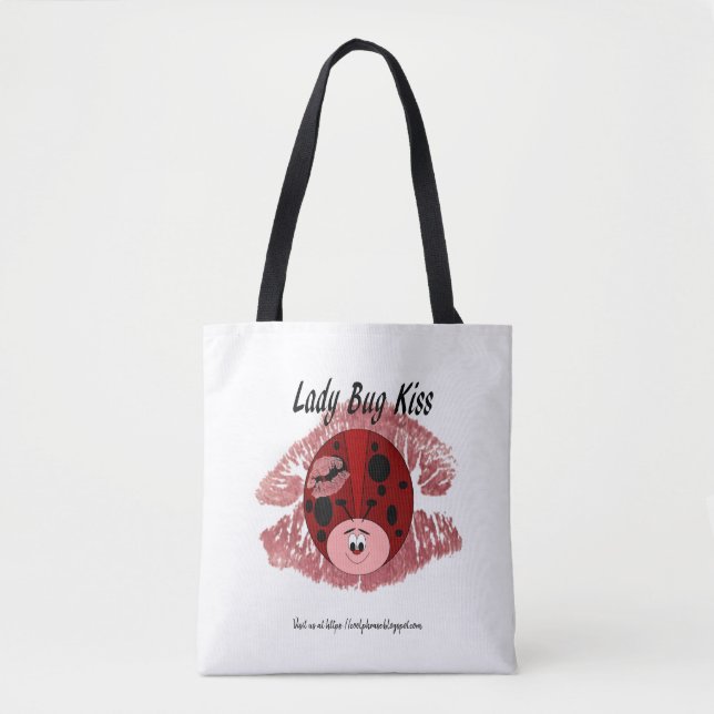 Tote Bag Madame Bug Kiss Bag (Devant)