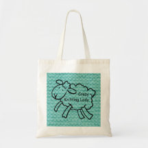 Madame folle Bag de tricot