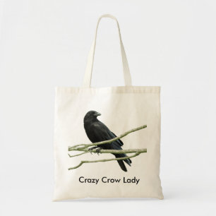 Tote Bag Madame folle Fourre-tout de corneille