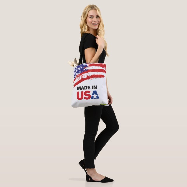 Tote Bag Made in USA (Sur le modèle)
