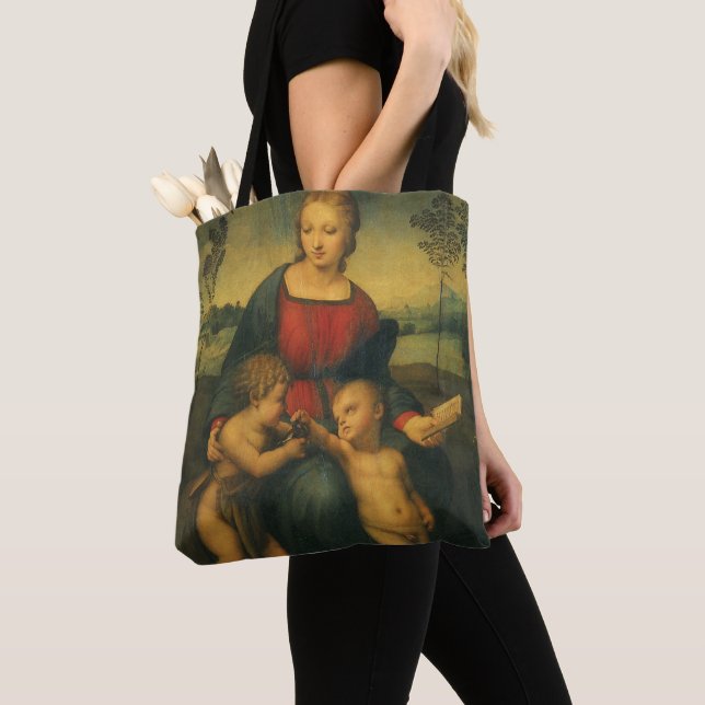 Tote Bag Madonna du Goldfinch par Raphael Sanzio (De près)