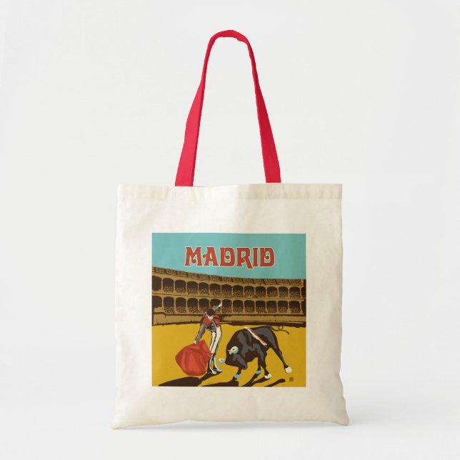 Tote Bag Madrid, Espagne (Devant)