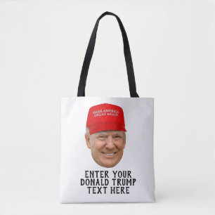 TOTE BAG MAGA DONALD TRUMP PERSONNALISÉ
