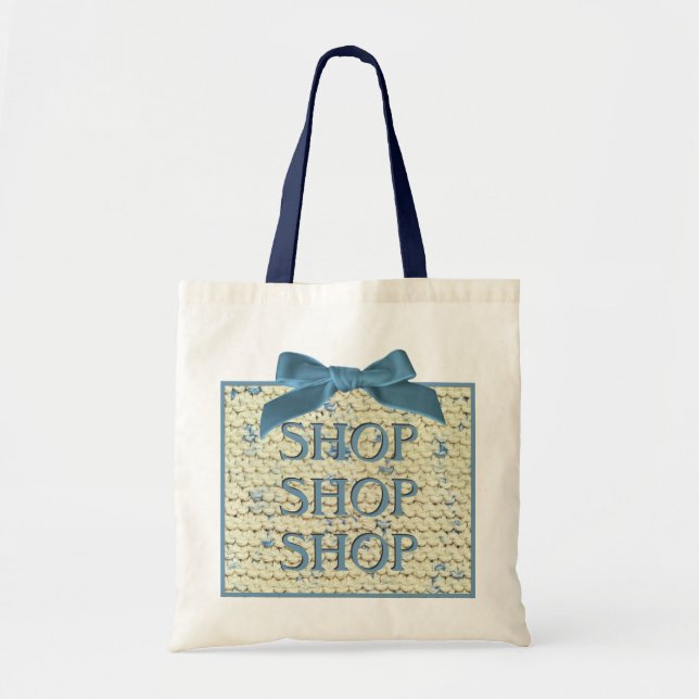 Tote Bag MAGASIN de MAGASIN de MAGASIN - tricotez à la main (Devant)