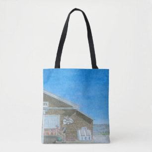 Tote Bag Magasin Général du Maine Aquarelle