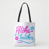 Magenta Aloha Plages Pun d'été Personnalisé