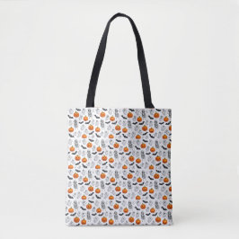Tote Bag Magie flottante d'Halloween — Motif transparent de