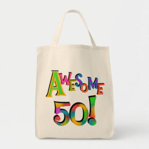 Tote Bag Magnifique 50 T-shirts et cadeaux d'anniversaire