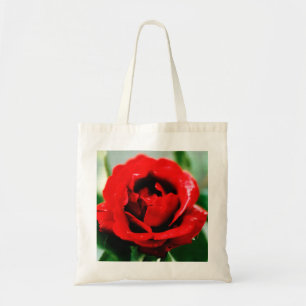 Tote Bag Magnifique Amour de Rose Rouge 