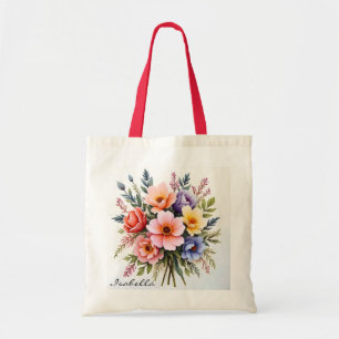 Tote Bag Magnifique Collection Luxueuse de Fleurs Sauvages
