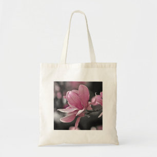 Tote Bag Magnolia à assiette japonaise rose